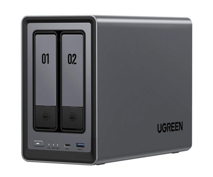Dysk sieciowy UGREEN DXP2800 2-dyskowy N100 8GB